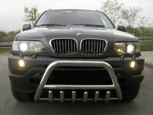 The WT003 bumper guard (stainless) for BMW X5 E-53 1999-2006 - image 1