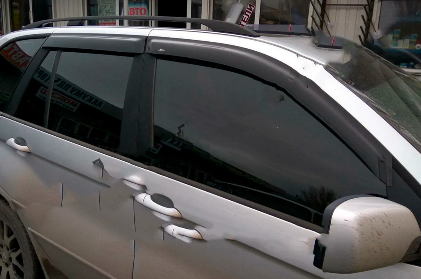 Window Deflectors (4 pcs, HIC) for BMW X5 E53 1999-2006 - image 7