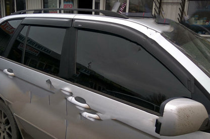 Window Deflectors (4 pcs, HIC) for BMW X5 E-53 1999-2006 - image 3