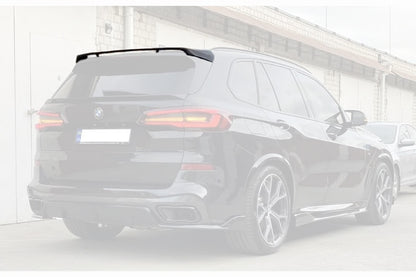 Rear window spoiler V7 (Gloss Black) for BMW X5 G05 2019- - image 1