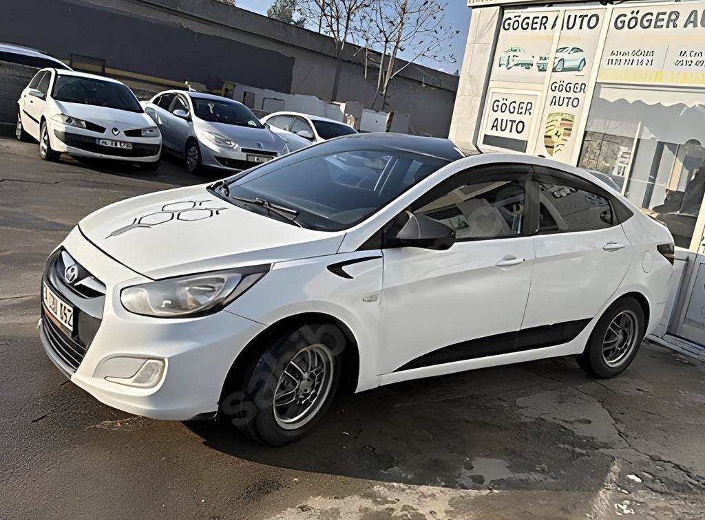 Covers for mirrors without cutout for turning BMW-style (2 pcs) for Hyundai I-30 2012-2017 - Reelken Auto