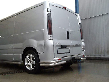 Rear Corner Bars AK003-double (stainless steel) for Opel Vivaro 2001-2015 - image 2