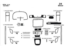 Dashboard Trim Covers (Meric) for GAZ-31 1981-1992 - image 1
