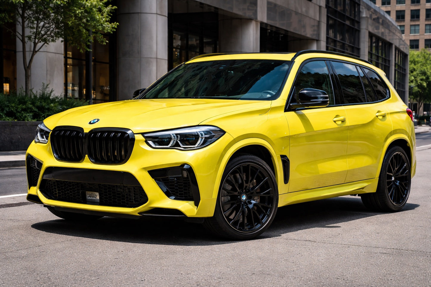 Front bumper in X5M F95 style (2018-2022) for BMW X5 G05 2019–2026 - image 4