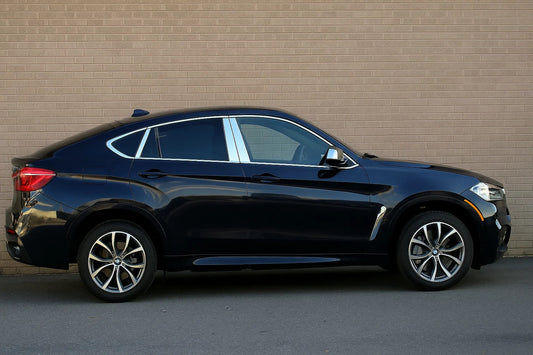 Window Trim Set (18 pcs) for BMW X6 F-16 2014-2019 - image 1