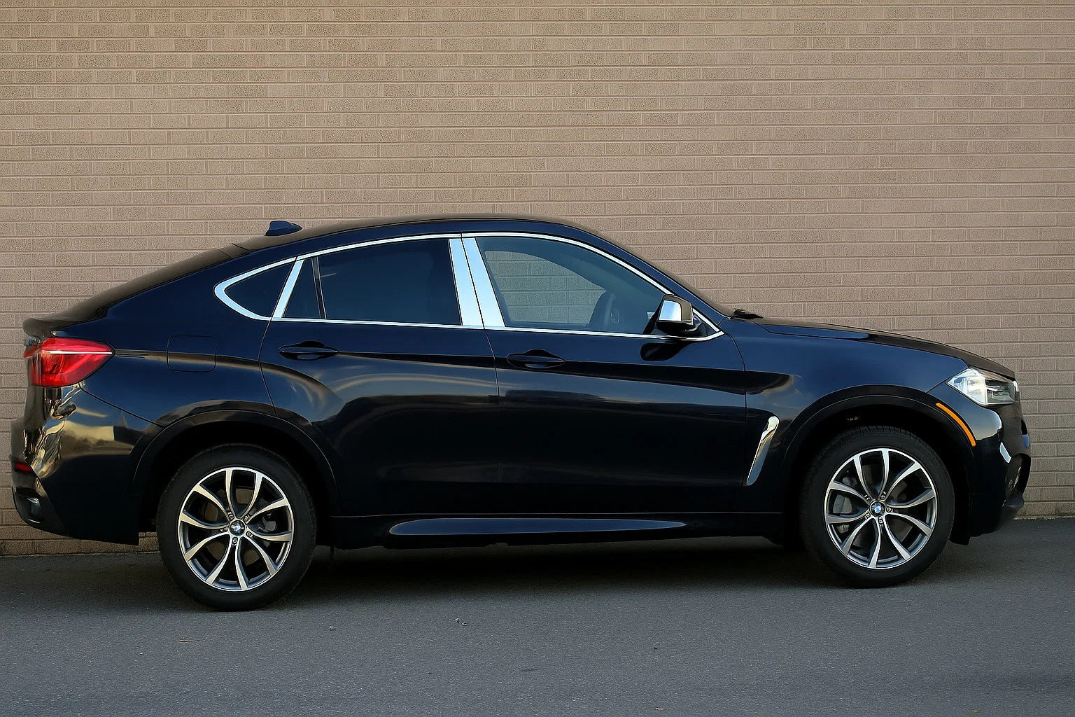 Window Trim Set (18 pcs) for BMW X6 F-16 2014-2019 - image 1