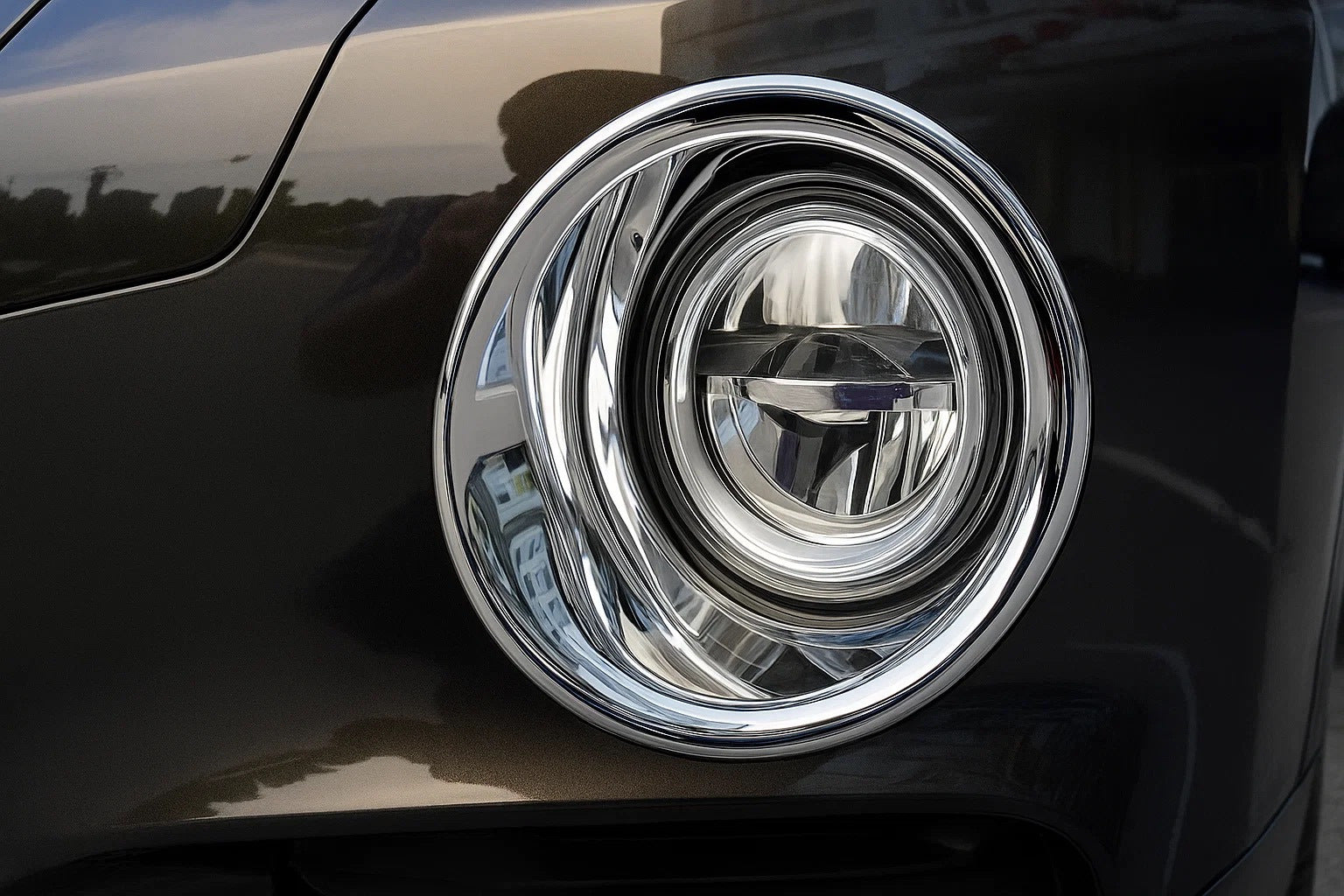 Chrome Fog Light Covers (2 pcs) for BMW X6 F-16 2014-2019 - image 1