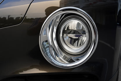 Chrome Fog Light Covers (2 pcs) for BMW X6 F-16 2014-2019 - image 1