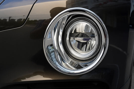 Chrome Fog Light Covers (2 pcs) for BMW X6 F-16 2014-2019 - image 1