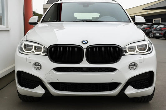 Kidneys M-Look (Gloss Black) for BMW X6 F-16 2014-2019 - image 1