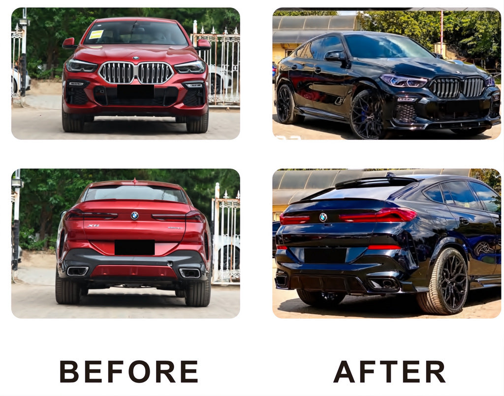Body kit Paradigm Black Knight (2018-2022) for BMW X6 G06 2019- - image 1