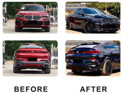 Body kit Paradigm Black Knight (2018-2022) for BMW X6 G06 2019- - image 1