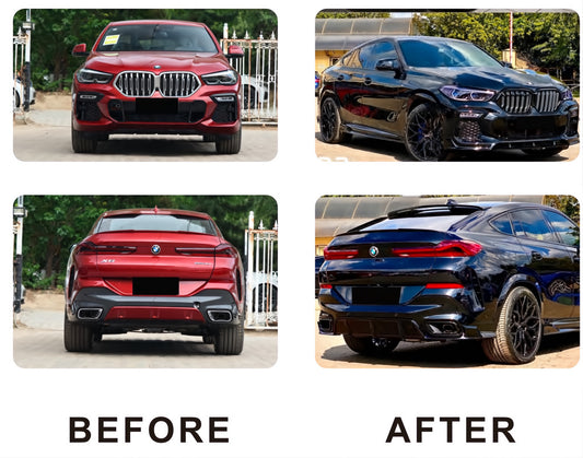 Body kit Paradigm Black Knight (2018-2022) for BMW X6 G06 2019- - image 1