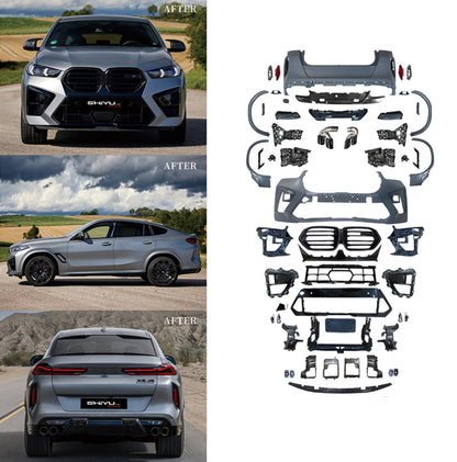 Body kit X6M F96 LCI (for 2023+) for BMW X6 G06 2019- - image 1