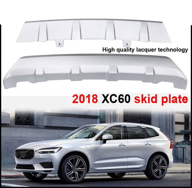 Front and Rear Bumper Extensions (2 pcs) for Volvo XC60 2017- - image 3