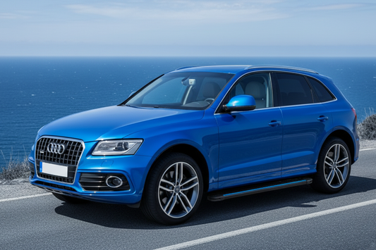 Side Steps Maya Blue (2 pcs, Aluminum) for Audi Q5 2008-2017 - image 1