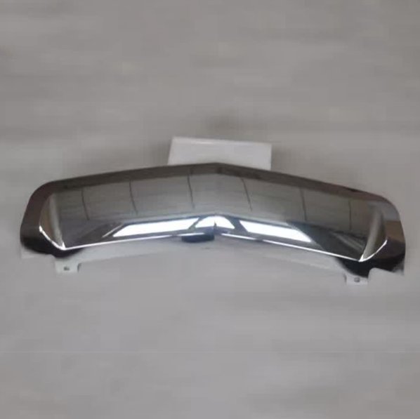 Front and Rear Bumper Extensions (2 pcs) for Cadillac XT5 2016- - image 3