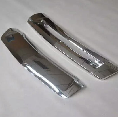 Front and Rear Bumper Extensions (2 pcs) for Cadillac XT5 2016- - image 4