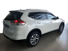 Window deflectors with chrome trim (4 pcs, HIC) for Nissan X-trail T32/Rogue 2014-2021 - image 1
