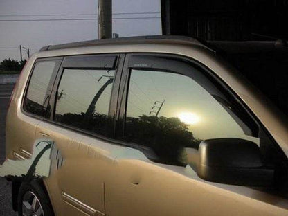 Deflectors (4-piece, HIC) for Nissan X-trail T31 2007-2014 - Reelken Auto