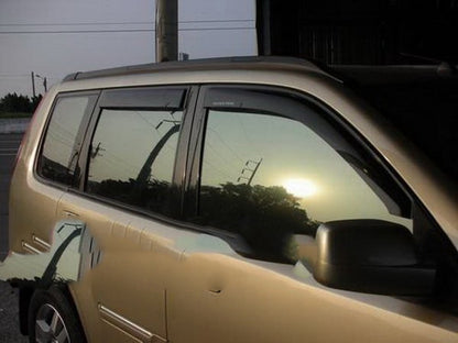 Window Deflectors (4 pcs, HIC) for Nissan X-trail T31 2007-2014 - image 4