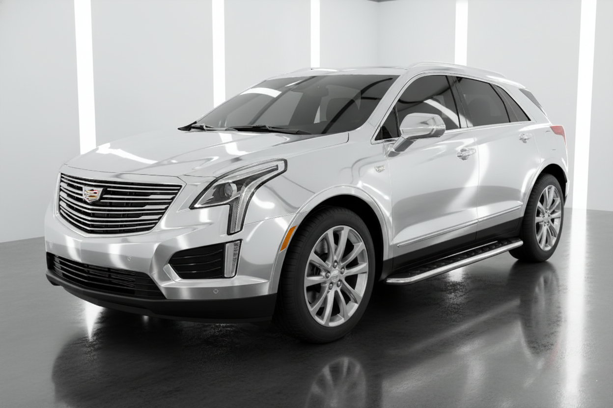 Side Steps Maydos V1 (2 pcs, Aluminum) for Cadillac XT5 2016- - image 1