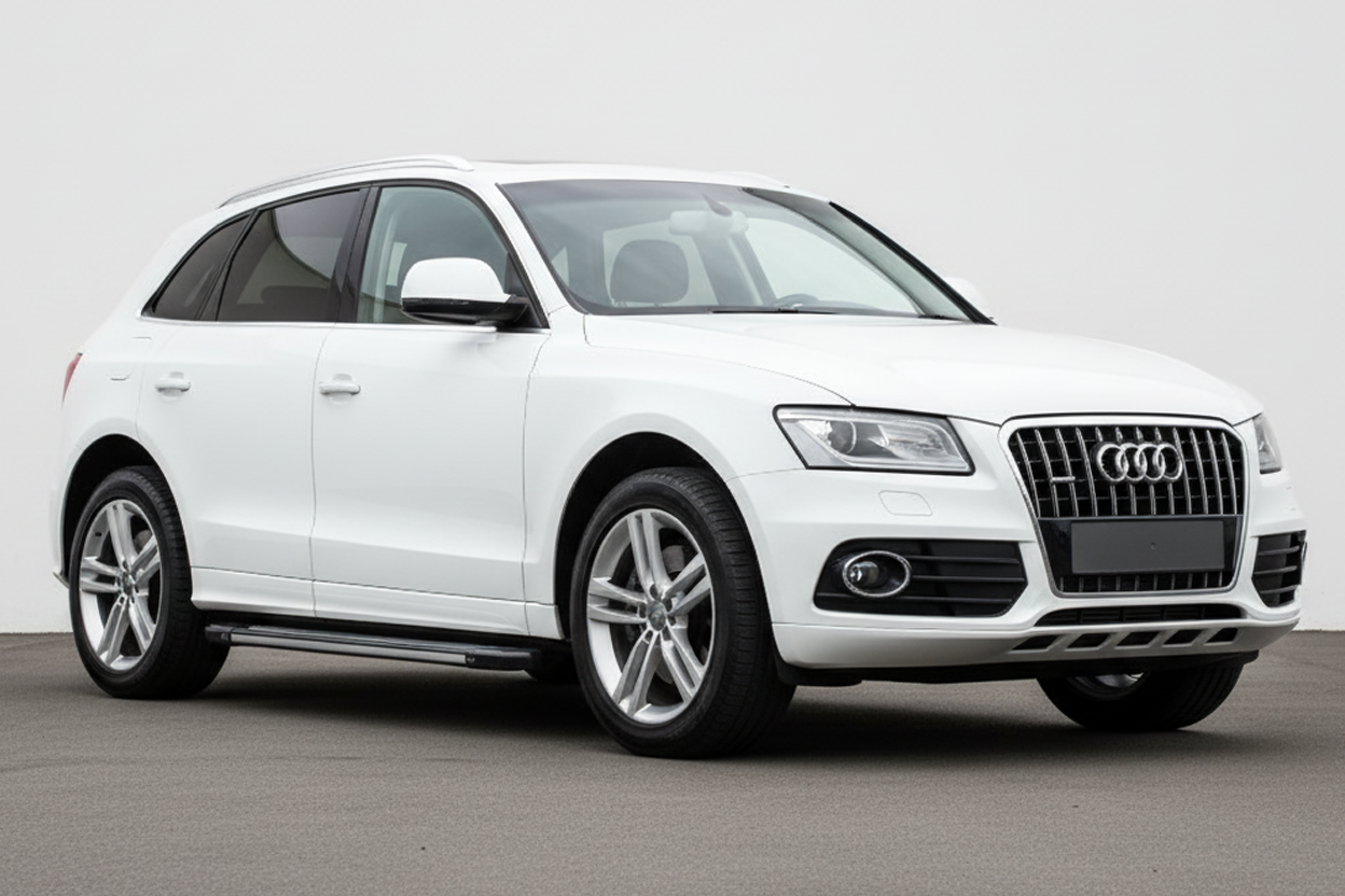 Side Steps Rainbow (2 pcs, Aluminum) for Audi Q5 2008-2017 - image 1