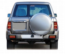 Smoke Black LED Tail Lights (1999-2004, 2 pcs) for Nissan Patrol Y61 1997-2011 - image 2