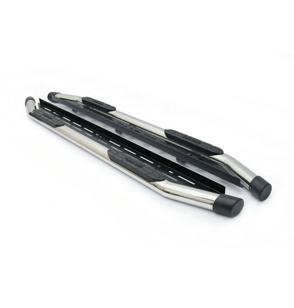 Side Steps Amazon Inox (2 pcs, Stainless Steel) for Mercedes X class 2017-2020 - image 1