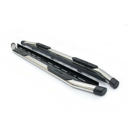 Side Steps Amazon Inox (2 pcs, Stainless Steel) for Mercedes X class 2017-2020 - image 1