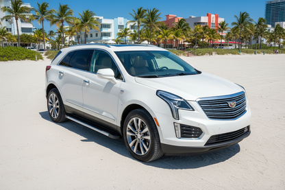 Side Steps Maya V1 (2 pcs, Aluminum) for Cadillac XT5 2016- - image 1