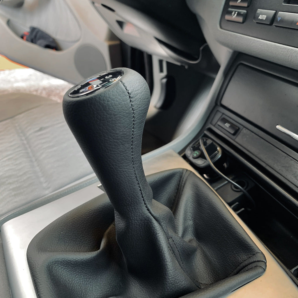 Gear Shift Boot + Knob OEM (Leatherette) for BMW 3 Series E46 1998-2006 - image 3