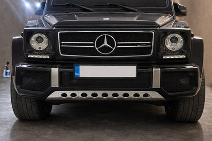 Front Bumper Guard Stainless Steel for Mercedes G сlass W463 1990-2018 - image 3