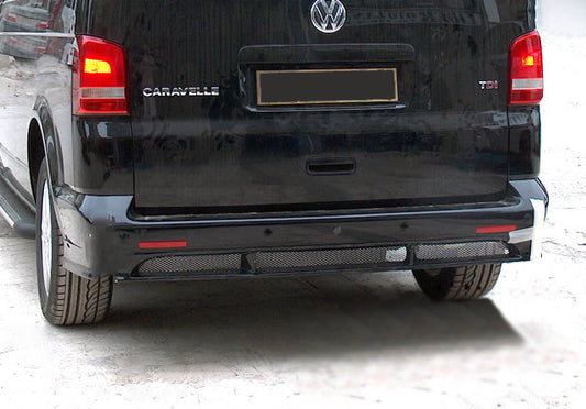 Rear bumper cover ABT (primed for painting) for Volkswagen T5 2010-2015 - image 1