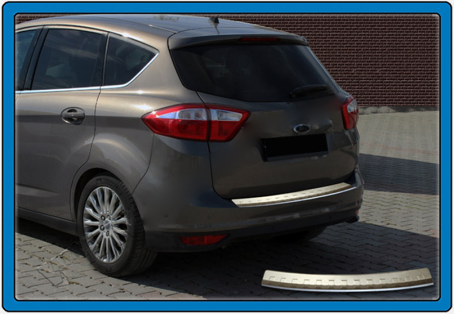 Rear Bumper Protector OmsaLine (Stainless Steel) for Ford C-Max/Grand C-Max 2010-2019 - image 9