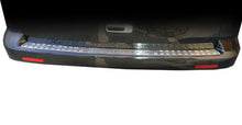 Rear bumper protector straight (Omsa, stainless steel) for Volkswagen T5 Transporter 2003-2010 - image 1