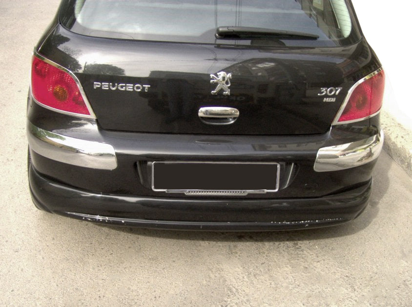 Rear lower trim (primed for painting) for Peugeot 307 2001-2008 - image 1