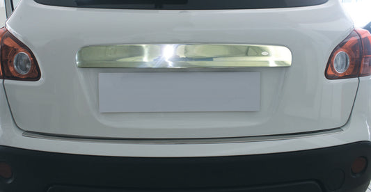 Trim above the number (stainless steel.) for Nissan Qashqai 2007-2010 - image 2