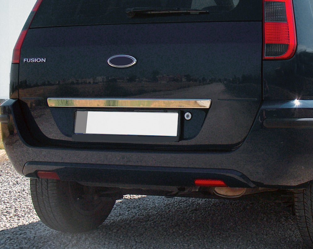 Trunk lid trim above license plate (stainless steel) for Ford Fusion 2002-2009 - image 1