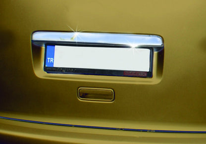 Trim above the room (1 doors, stainless steel) for Volkswagen Caddy 2010-2015 - image 1