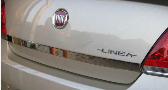Pad on the trunk lid 2006-2012 (stainless) for Fiat Linea 2006-2018 - image 3