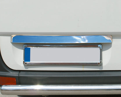 Stainless steel trim above license plate for Mercedes Sprinter W906 2006-2018 - image 4