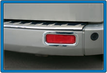 Rear reflector trim (2 pcs, stainless steel) for Ford Custom 2013-2022 - image 1