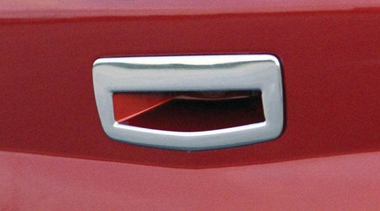 Strap on the trunk handle (SD, stainless) for Renault Megane II 2004-2009 - Reelken Auto