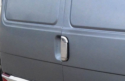 Covers for the rear handle (stainless steel) for Volkswagen T4 Caravelle/Multivan - Reelken Auto