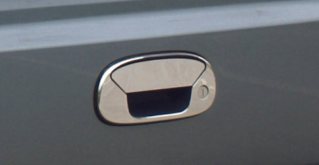 Pad on the trunk handle (stainless) for Fiat Doblo I 2005-2010 - image 1
