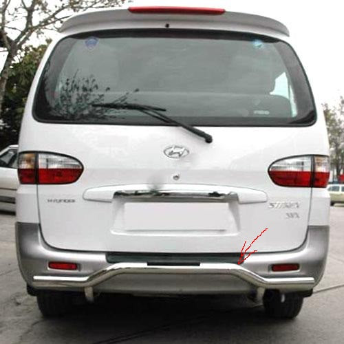 Rear Bar AK-005 (Stainless Steel) for Hyundai H200, H1, Starex 1998-2007 - image 2