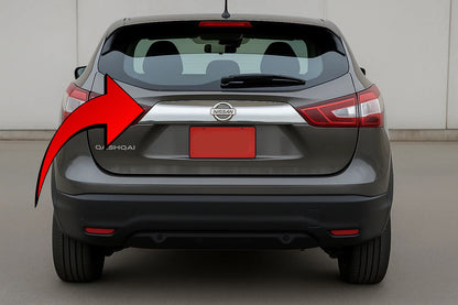 Trunk trim above license plate Libao (plastic) for Nissan Qashqai 2014-2021 - image 1