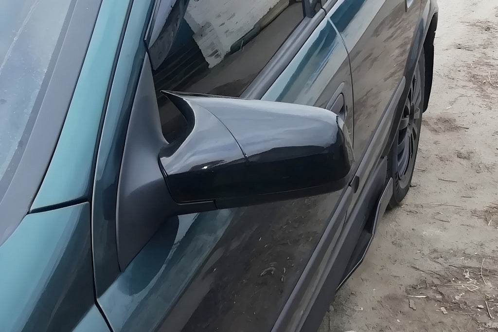Covers for mirrors BMW-style (2 pcs) for Opel Astra G classic 1998-2012 - Reelken Auto