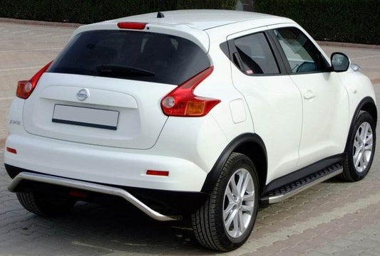 Side area BlackLine (2 pieces, aluminum) for Nissan Juke 2010-2019 - Reelken Auto